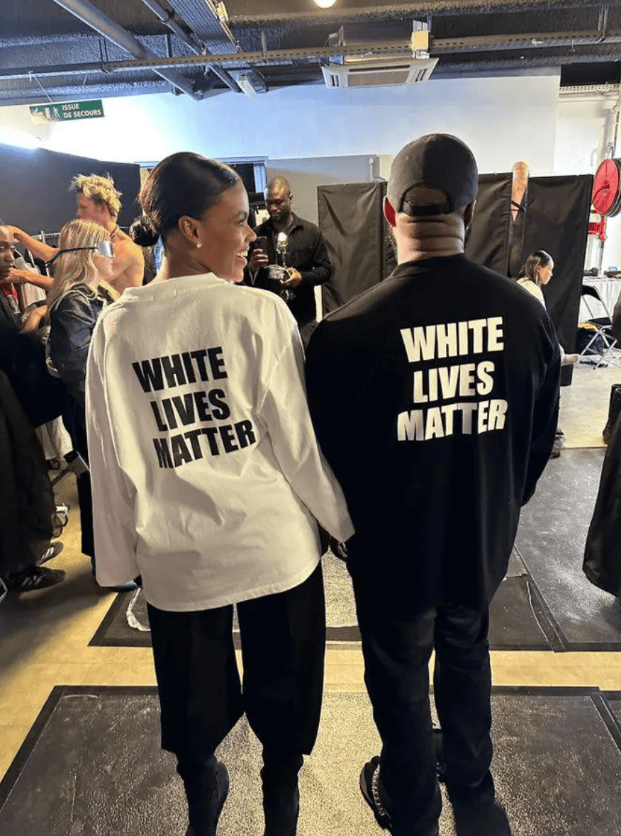 Kanye West portant un tshirt "White Lives matters" fait polémique