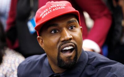 Kanye West jugée antisémite par Instagram et Twitter. Les réseaux sociaux bloquent les comptes du rappeur.
